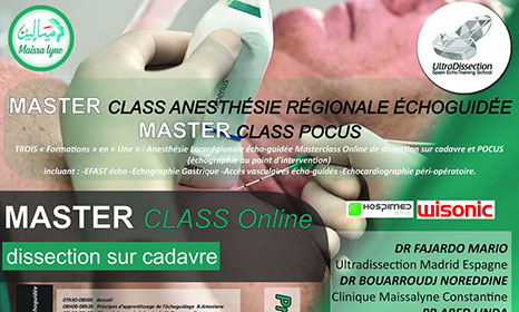 2021 MasterClass of Regional Anesthesia in Constantine Algeria